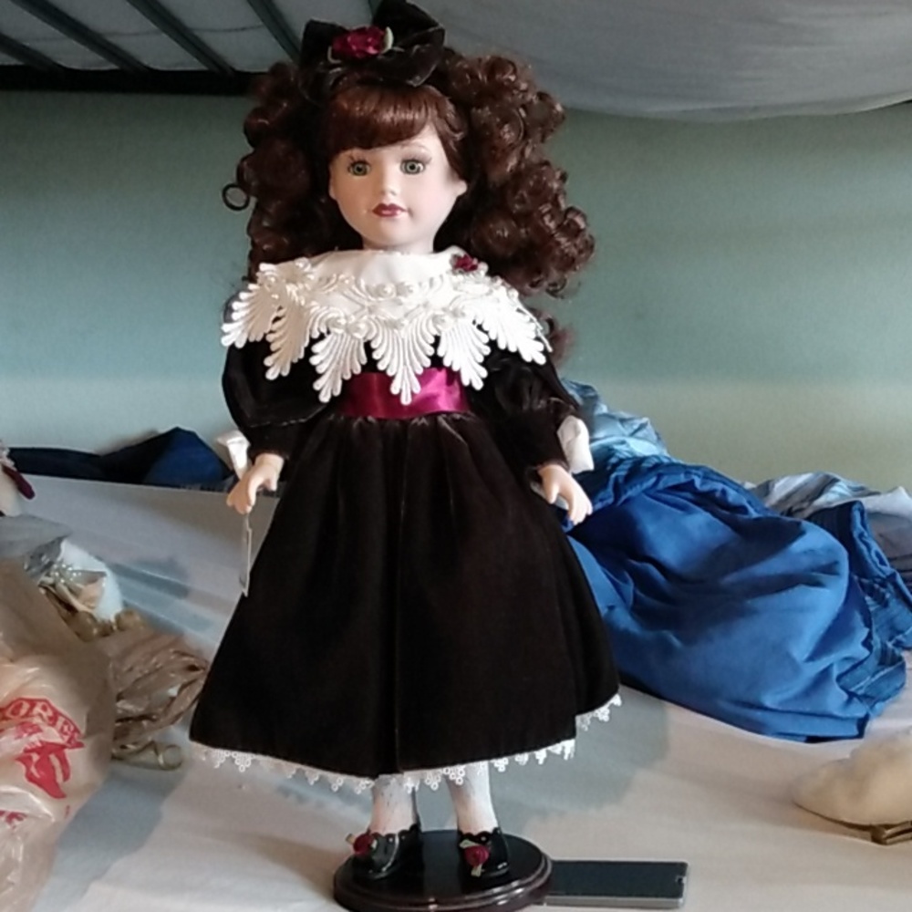 Porcelain girl doll.